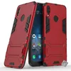 Image de htdmobiles Housse Etui Coque Rigide Anti Choc pour Huawei Y7 (2019) + Film ecran - Rouge