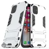 Image de htdmobiles Housse Etui Coque Rigide Anti Choc pour Apple iPhone 11 + Verre trempe - Argent