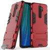 Image de htdmobiles Housse Etui Coque Rigide Anti Choc pour Xiaomi Redmi Note 8 Pro + Film ecran - Rouge