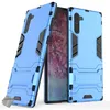Image de htdmobiles Housse Etui Coque Rigide Anti Choc pour Samsung Galaxy Note 10 + Verre trempe - Bleu Clair