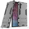Image de htdmobiles Housse Etui Coque Rigide Anti Choc pour Samsung Galaxy Note 10 + Verre trempe - Gris