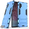 Image de htdmobiles Housse Etui Coque Rigide Anti Choc pour Samsung Galaxy Note 10+ Plus + Verre trempe - Bleu Clair