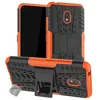 Image de htdmobiles Housse Etui Coque Rigide Anti Choc pour Nokia 2.2 + Verre trempe - Orange