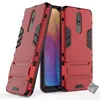 Image de htdmobiles Housse Etui Coque Rigide Anti Choc pour Xiaomi Redmi 8 + Verre trempe - Rouge