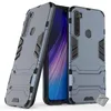 Image de htdmobiles Housse Etui Coque Rigide Anti Choc pour Xiaomi Redmi Note 8T + Film ecran - Bleu Fonce