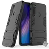 Image de htdmobiles Housse Etui Coque Rigide Anti Choc pour Xiaomi Redmi Note 8T + Verre trempe - Noir