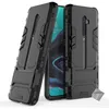 Image de htdmobiles Housse Etui Coque Rigide Anti Choc pour Oppo Reno 2 + Verre trempe - Noir
