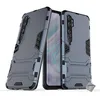 Image de htdmobiles Housse Etui Coque Rigide Anti Choc pour Xiaomi Mi Note 10 + Film ecran - Bleu Fonce