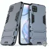 Image de htdmobiles Housse Etui Coque Rigide Anti Choc pour Huawei P40 Lite + Film ecran - Bleu Fonce