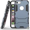 Image de htdmobiles Housse Etui Coque Rigide Anti Choc pour Apple iPhone SE (2020) + Verre trempe - Bleu Fonce