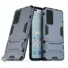 Image de htdmobiles Housse Etui Coque Rigide Anti Choc pour Huawei P40 + Verre trempe - Bleu Fonce