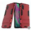 Image de htdmobiles Housse Etui Coque Rigide Anti Choc pour Samsung Galaxy A41 + Film ecran - Rouge