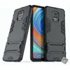 Image de htdmobiles Housse Etui Coque Rigide Anti Choc pour Xiaomi Redmi Note 9 Pro + Film ecran - Noir