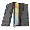 Image de htdmobiles Housse Etui Coque Rigide Anti Choc pour Xiaomi Mi Note 10 Lite + Verre trempe - Noir
