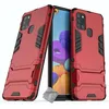 Image de htdmobiles Housse Etui Coque Rigide Anti Choc pour Samsung Galaxy A21s + Verre trempe - Rouge