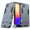 Image de htdmobiles Housse Etui Coque Rigide Anti Choc pour Huawei Y5p + Verre trempe - Bleu Fonce