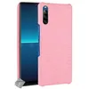 Image de htdmobiles Housse Etui Coque Rigide Simili Cuir Crocodile pour Sony Xperia L4 + Film ecran - Rose