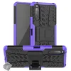 Image de htdmobiles Housse Etui Coque Rigide Anti Choc pour Sony Xperia 10 II + Verre trempe - Mauve
