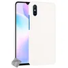Image de htdmobiles Housse Etui Coque Rigide Simili Cuir Crocodile pour Xiaomi Redmi 9A + Film ecran - Blanc
