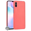 Image de htdmobiles Housse Etui Coque Rigide Simili Cuir Crocodile pour Xiaomi Redmi 9A + Film ecran - Rouge