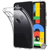 Image de htdmobiles Housse Etui Coque Gel Fine pour Google Pixel 4a 4G + Verre trempe - Transparent TPU