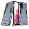 Image de htdmobiles Housse Etui Coque Rigide Anti Choc pour Samsung Galaxy S20 FE 5G + Film ecran - Bleu Fonce