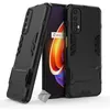 Image de htdmobiles Housse Etui Coque Rigide Anti Choc pour Realme 7 + Film ecran - Noir