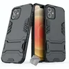Image de htdmobiles Housse Etui Coque Rigide Anti Choc pour Apple iPhone 12/12 Pro + Verre trempe - Noir