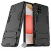 Image de htdmobiles Housse Etui Coque Rigide Anti Choc pour Samsung Galaxy A42 5G + Verre trempe - Noir