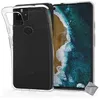 Image de htdmobiles Housse Etui Coque Silicone Gel Fine Google Pixel 4a 5G + Film ecran -Transparent TPU