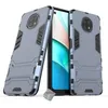 Image de htdmobiles Housse Etui Coque Rigide Anti Choc pour Xiaomi Redmi Note 9T 5G + Film ecran - Bleu Fonce