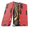 Image de htdmobiles Housse Etui Coque Rigide Anti Choc pour Xiaomi Redmi 9T + Film ecran - Rouge