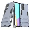Image de htdmobiles Housse Etui Coque Rigide Anti Choc pour Samsung Galaxy A52 5G + Film ecran - Bleu Fonce