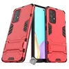 Image de htdmobiles Housse Etui Coque Rigide Anti Choc pour Samsung Galaxy A52 5G + Verre trempe - Rouge