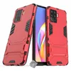 Image de htdmobiles Housse Etui Coque Rigide Anti Choc pour Oppo A94 5G + Film ecran - Rouge