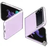 Image de htdmobiles Housse Etui Coque Rigide Avant arrière Samsung Galaxy Z Flip 3 5G - Transparent