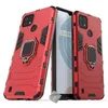 Image de htdmobiles Housse Etui Coque Rigide Anti Choc pour Realme C21 + Film ecran - Rouge