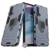 Image de htdmobiles Housse Etui Coque Rigide Anti Choc pour OnePlus Nord CE 5G + Film ecran - Bleu Fonce