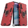 Image de htdmobiles Housse Etui Coque Rigide Anti Choc pour OnePlus Nord CE 5G + Film ecran - Rouge