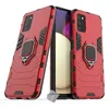 Image de htdmobiles Housse Etui Coque Rigide Anti Choc pour Samsung Galaxy A03s + Verre trempe - Rouge