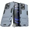 Image de htdmobiles Housse Etui Coque Rigide Anti Choc pour Apple iPhone 13 Pro + Film ecran - Bleu Fonce