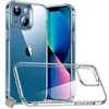 Image de htdmobiles Housse Etui Coque Silicone Gel Apple iPhone 13 Mini + Verre trempe - Transparent TPU
