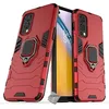 Image de htdmobiles Housse Etui Coque Rigide Anti Choc pour OnePlus Nord 2 5G + Film ecran - Rouge