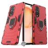 Image de htdmobiles Housse Etui Coque Rigide Anti Choc pour Huawei Honor 50 5G / Nova 9 + Verre trempe - Rouge
