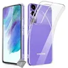Image de htdmobiles Housse Etui Coque Silicone Gel Samsung Galaxy S22 5G + Verre trempe -Transparent TPU