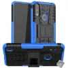 Image de htdmobiles Housse Etui Coque Rigide Anti Choc pour Motorola Moto E7i Power + Verre trempe - Bleu
