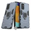Image de htdmobiles Housse Etui Coque Rigide Anti Choc pour Samsung Galaxy A13 4G + Verre trempe - Bleu Fonce