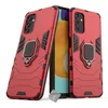 Image de htdmobiles Housse Etui Coque Rigide Anti Choc pour Samsung Galaxy A13 4G + Verre trempe - Rouge