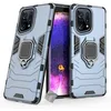 Image de htdmobiles Housse Etui Coque Rigide Anti Choc pour Oppo Find X5 5G + Verre trempe - Bleu Fonce