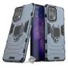 Image de htdmobiles Housse Etui Coque Rigide Anti Choc pour Oppo Find X5 Pro 5G + Verre trempe - Bleu Fonce